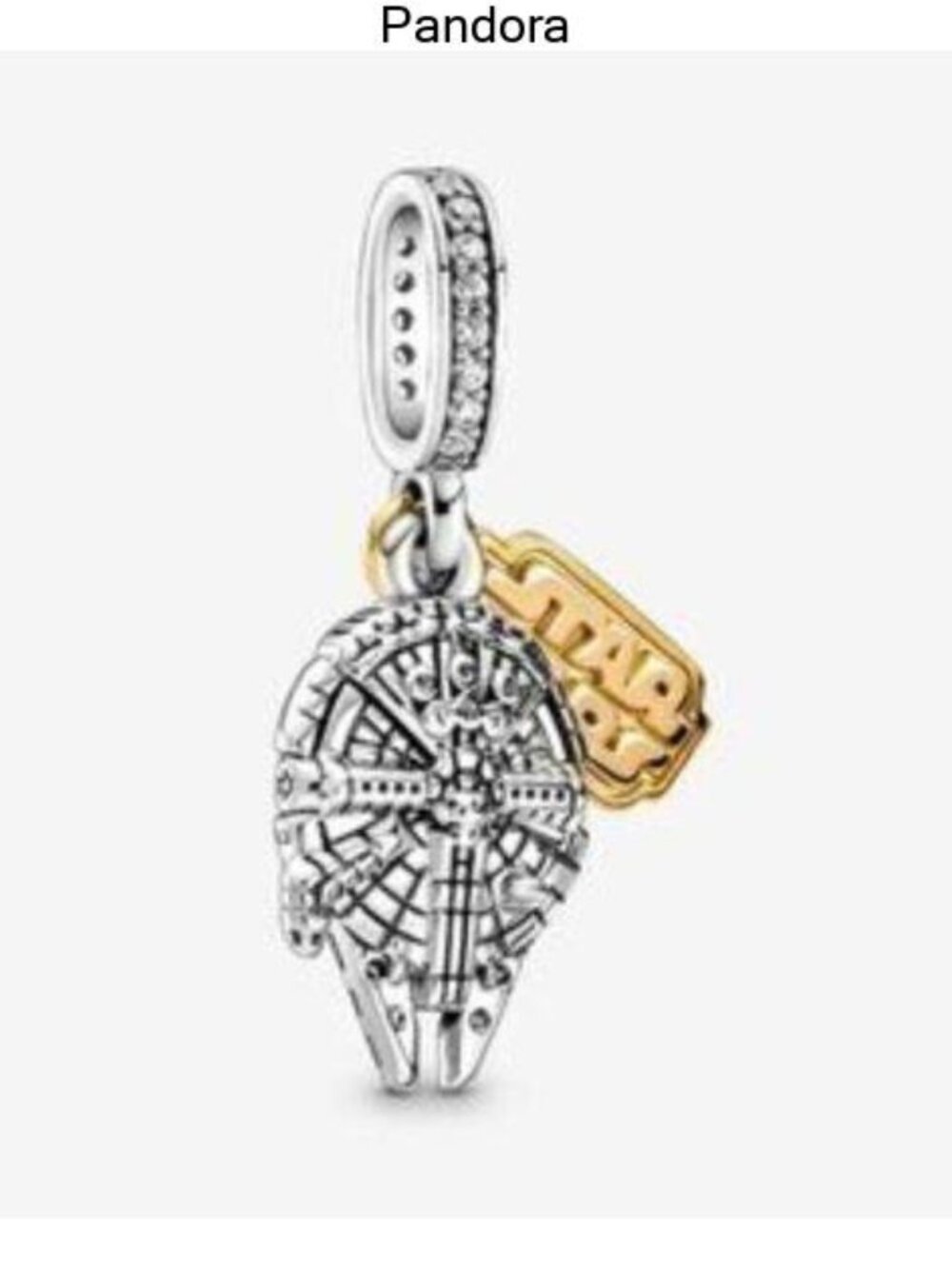 Pandora Star Wars Millennium Falcon Dangle Charm